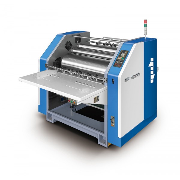 BK-1000、1100Semi-automatic cardboard Laminating machine