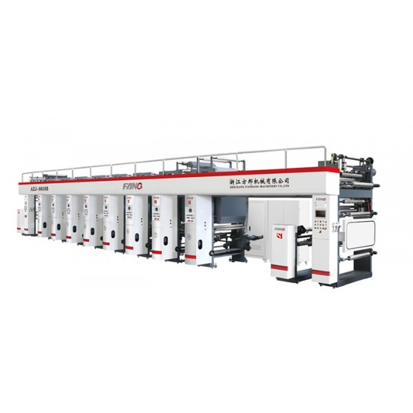 AZJ-Bs Series High-speed Computerized Color Register Rotogravure Press (seven vector motor)