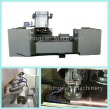 double heads copper grinding machine rotogravure cylinder roller plate making