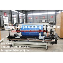 proofing machine for rotogravure cylinder roller plate making
