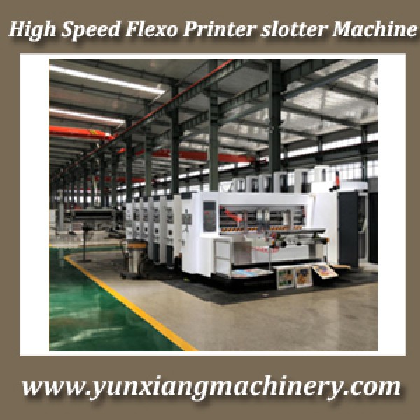 Flexo Printer Slotter Die Cutter Machine