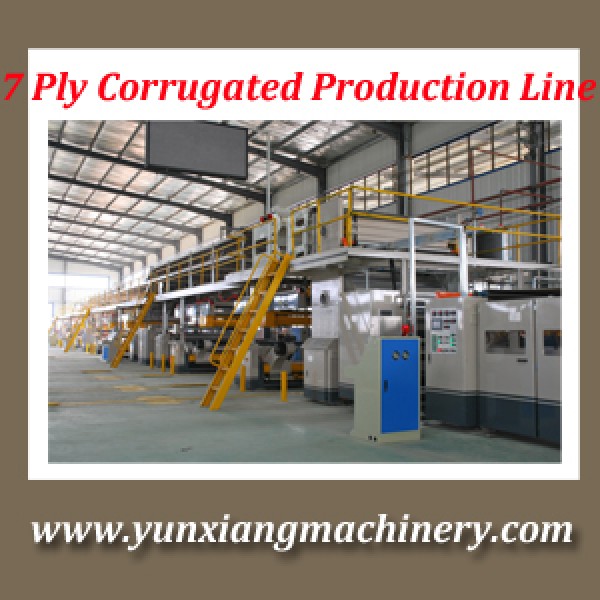 3/5/7 Automatic Corrugated Cardboard Production Line