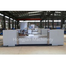 Copper grinding machine for the rotogravure cylinder