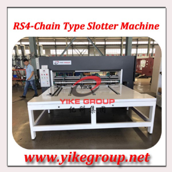 Chain Type Rotary Slotter Machine, Combined Adjustment