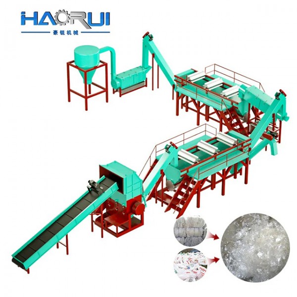 Factory Price PP PE Bottle Washing Line for Hard Plastic Recycling