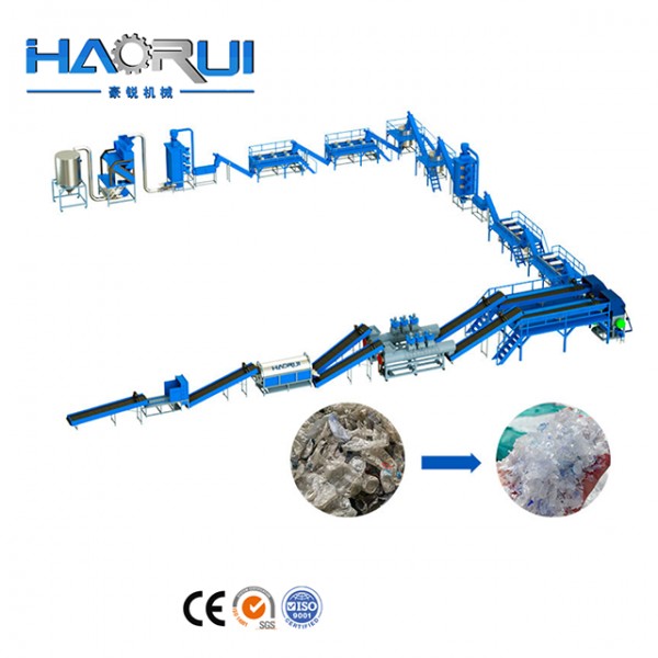 Competive Price High Productivity PET Sheet Bottle Washing Line for plastic recycling