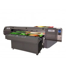 1.8 m x 2.5m UV LED Flatbed printer