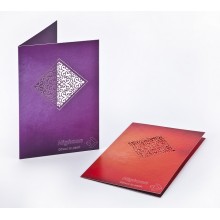 Rhombs Greeting Card