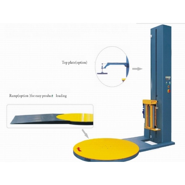 T1650F Automatic Pre-Stretch Pallet Wrapping Machine