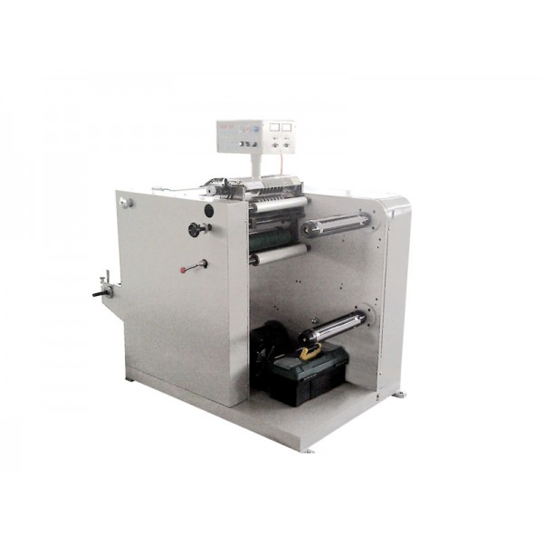 DK-320 Label slitting machine with big unwinder