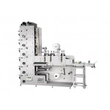 FP-320G Flexo Printing Press with Three Rotary Die cutting Units