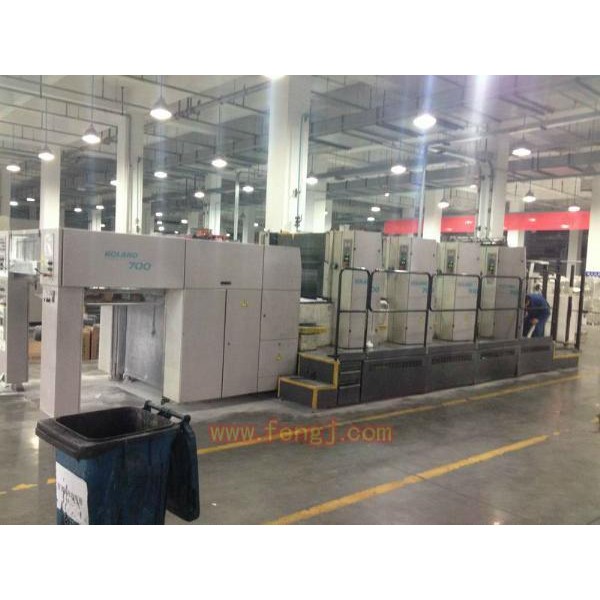 Sale of used 2000 704 Roland four-color press