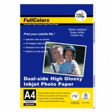 220gsm Dual-side high glossy inkjet photo paper