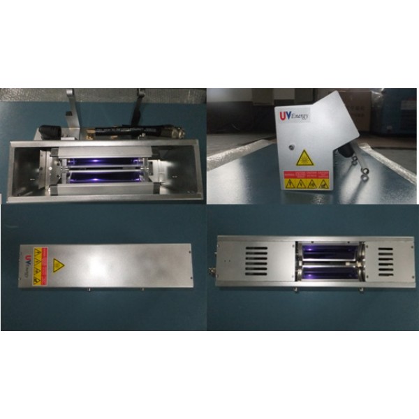 Offset UV light curing system