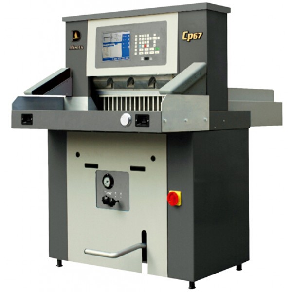 Type CP67 programmable paper cutter