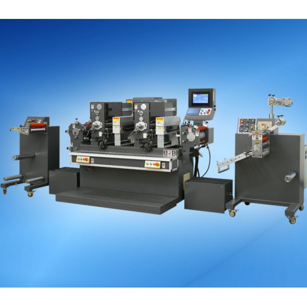 JH 300 Intermittent Label Printing Machine with 2 colors