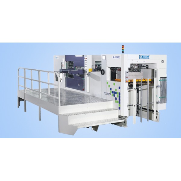 SH 1050SE automatic die-cutting machine waste discharge