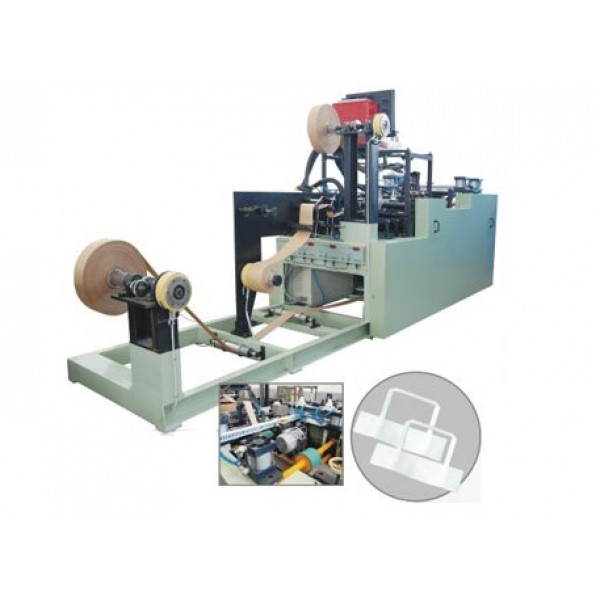 SWJ100 2 Right Angle Flat belt paper handle making machine