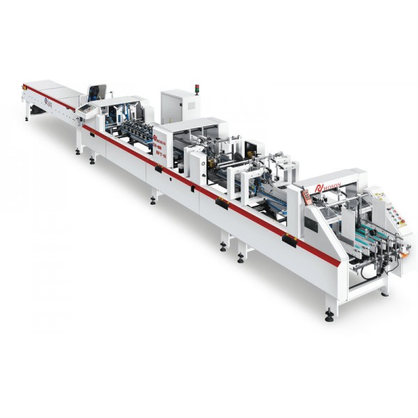 ZH-880BFT high speed bottom lock type folder gluer machine