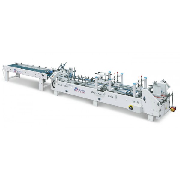 ZH 880PFT PRE FOLDING TYPE FOLDER GLUER MACHINE