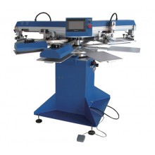 Double Colors Automatic Label Screen Printing Machine