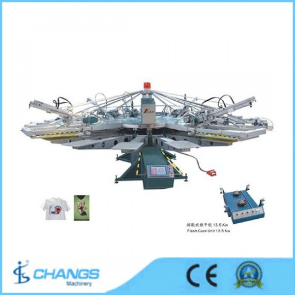 YH Series Automatic Textile Screen Printing Machine