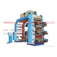 YTG Series Six Color Middle High Speed Flexographic Film Printing Machine