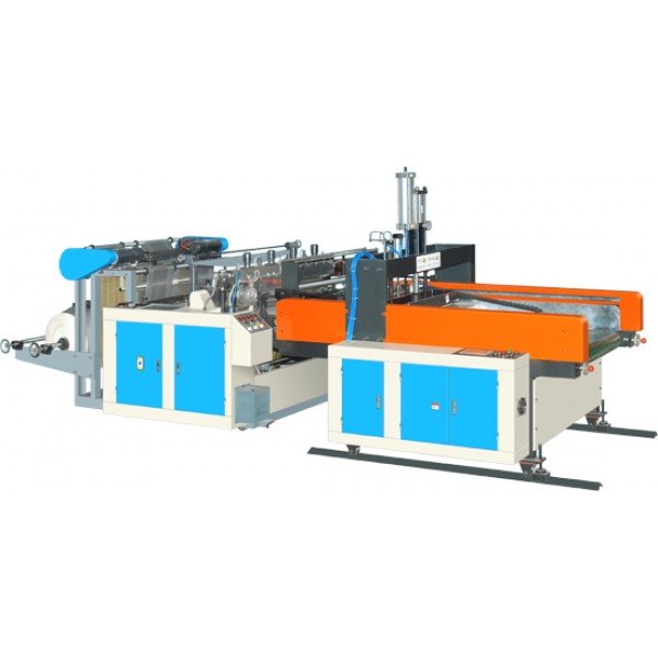 SHXJ Computer Hot Cutting Double Line Automatic Punching Bag Maker