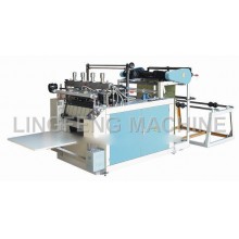 Computer control Double line Single photocell T-shirt bag making machine