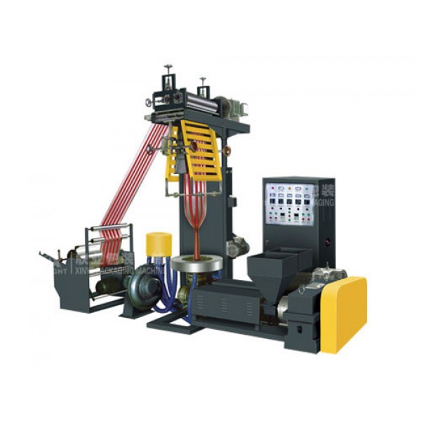 Double colour film blowing machine set