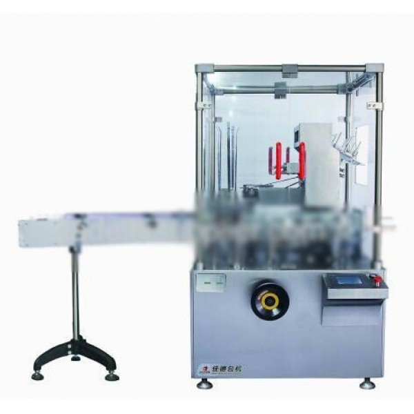 Automatic box packaging machine for tube