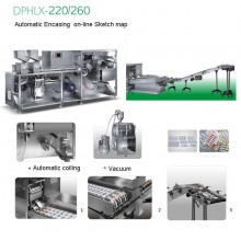 DPHLX 220 260 Automatic High Speed Blister Packing Machine