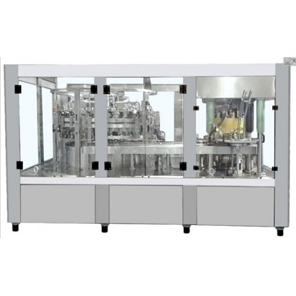 GLHQ 3006 sparkling filling sealing machine