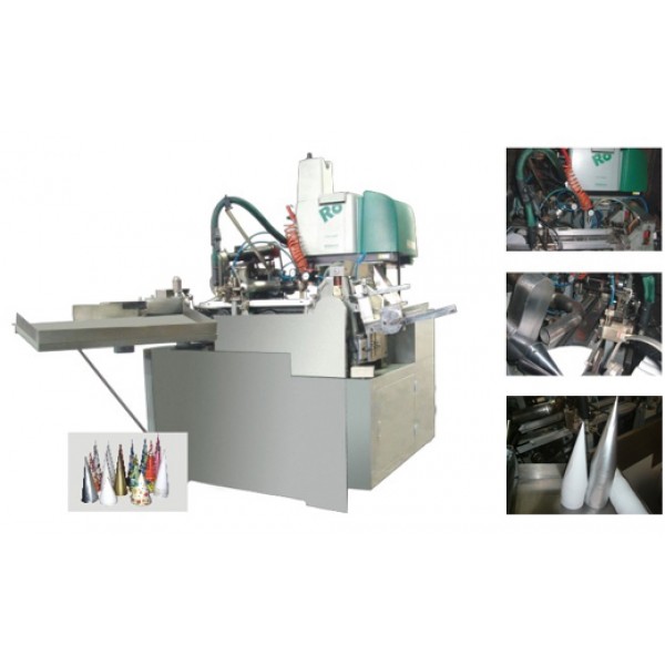 JB AUTOMATIC ICE CREAM PAPER CONE CUP FORMING MACHINE