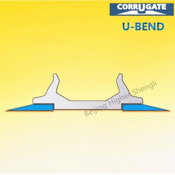 Creasing Matrix for Creasing Corrugated Board