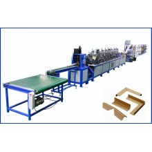 Paper angle protector machine