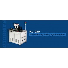 KV 230 Automatic tag drilling eyelet machine