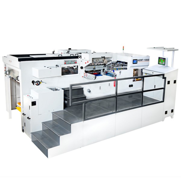 Automatic platen hot stamping die cutting machine