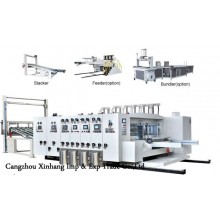 WB-H high speed seven color flexo printing slotting rotary die-cutting machine