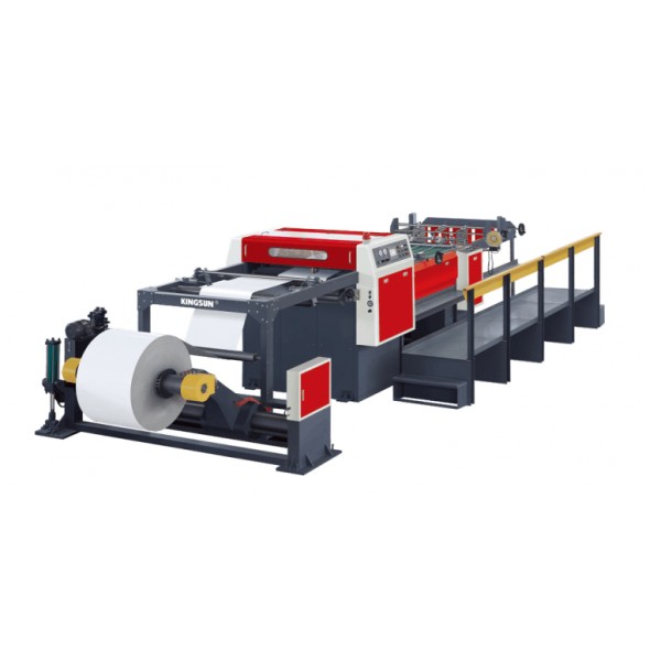 KSA-1100 Double Rotary Knife Paper Roll To Sheet Cutting Machine