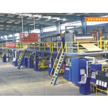 High-end corrugated cardboard production line
