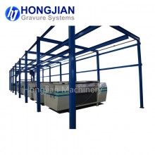 Gravure Cylinder Fully Automatic Plating Line Plating Tanks