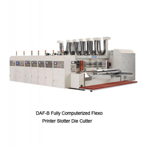 DAF-B Fully Computerized Flexo Printer slotter Die Cutter