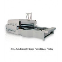 Semi-Auto Printer for Large Fomat Sheet Printing