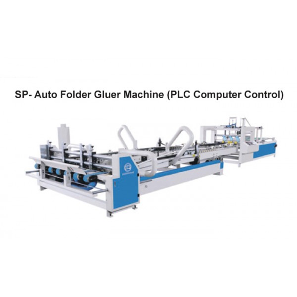 SP-Auto Folder Gluder Machine (PLC Computer Control)