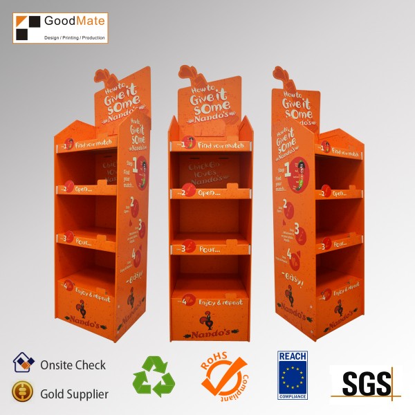 cardboard display stand