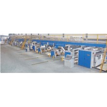 WJ1400-2200mm3/5/7 layer corrugated cardboard production line