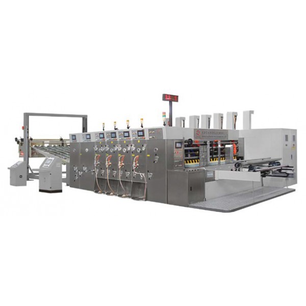 High Speed Flexo Printing Slotting Die Cutting Machine