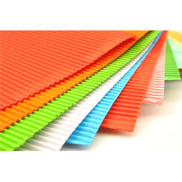 Color Corrugated Paper