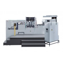 Automatic platen foil stamping and die cutting machine